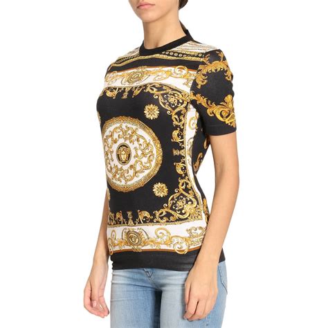 versace ladies tops